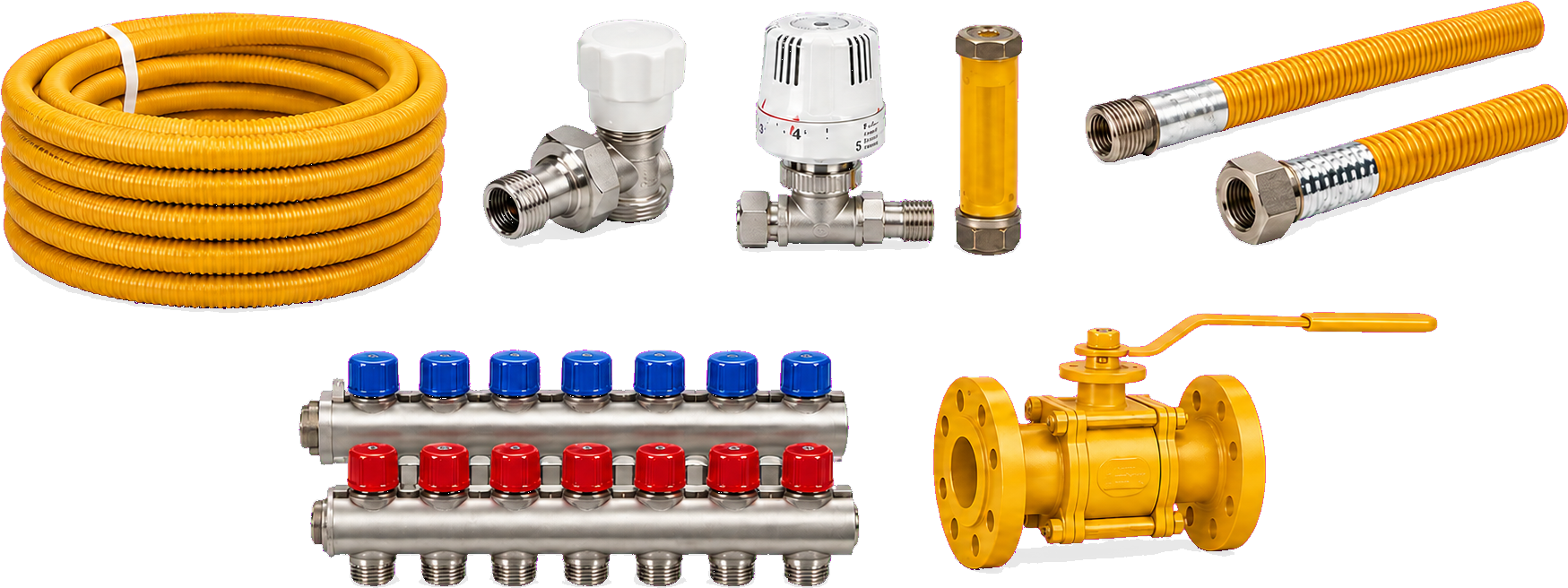 Doğalgaz Vanaları ve Flex Grubu